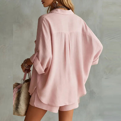 Orlinda Summer Linen Matching Set 1