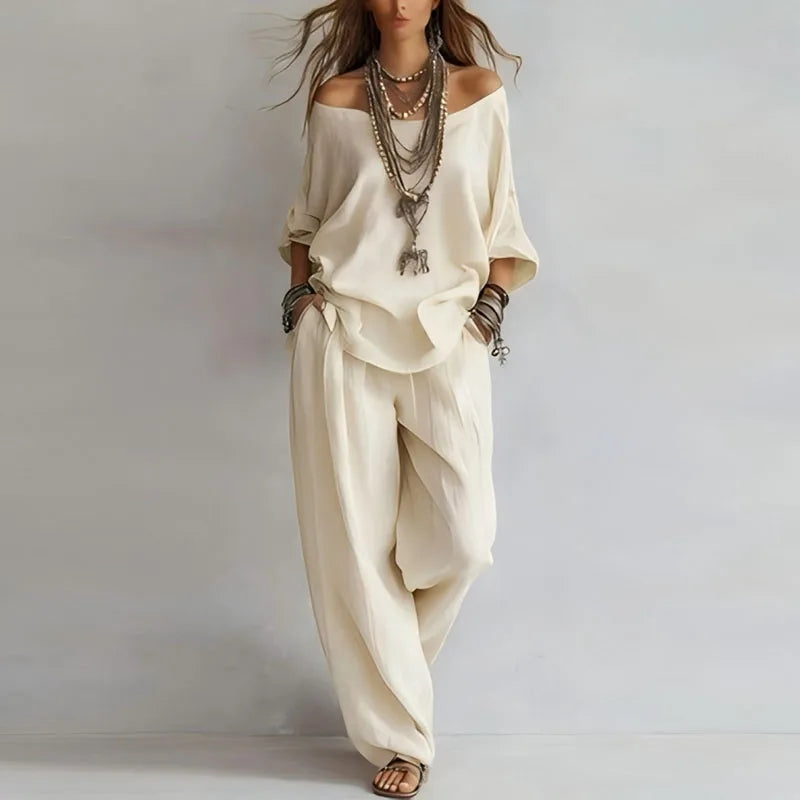 Paulina Off Shoulder Co-ord Set 4