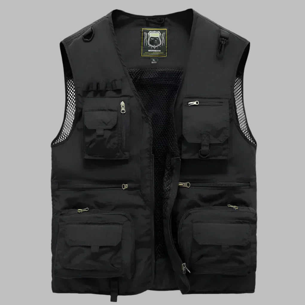 Pavo Multi-Pocket Vest | Lightweight, Water-Resistant Design 1