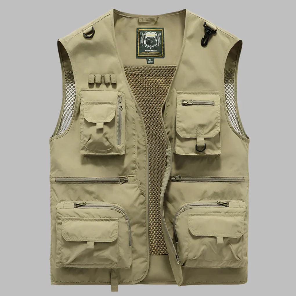 Pavo Multi-Pocket Vest | Lightweight, Water-Resistant Design 2
