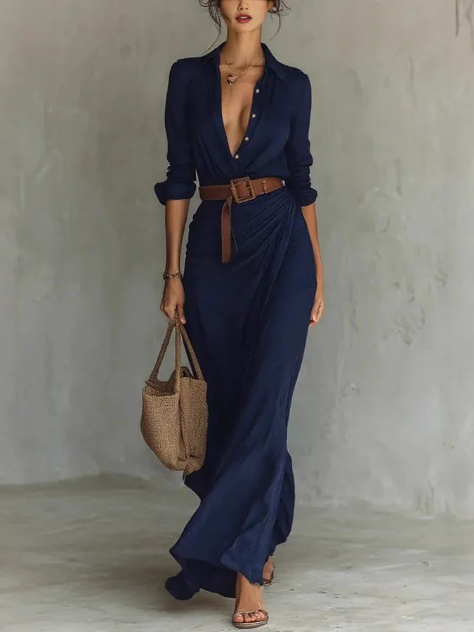 Perla Wrap Maxi Dress 2