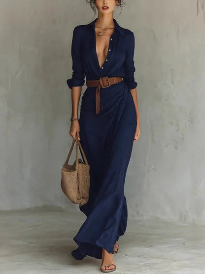 Perla Wrap Maxi Dress 2