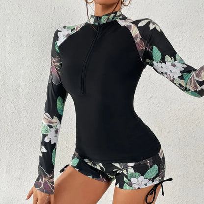 Petalune Two-Piece Rashguard Swimsuit 8