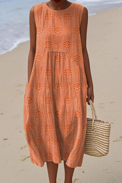 Piper™ | Sleeveless Dress with Embroidery 3