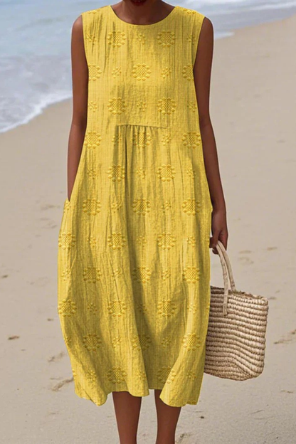 Piper™ | Sleeveless Dress with Embroidery 5