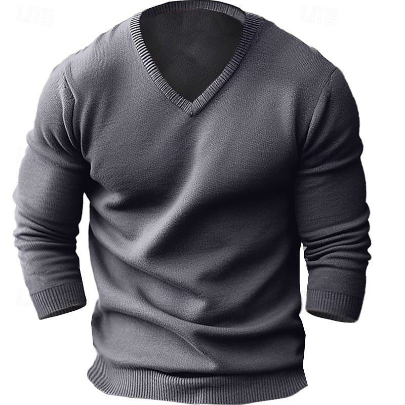 Reginald | Refined V-Neck Sweater 4