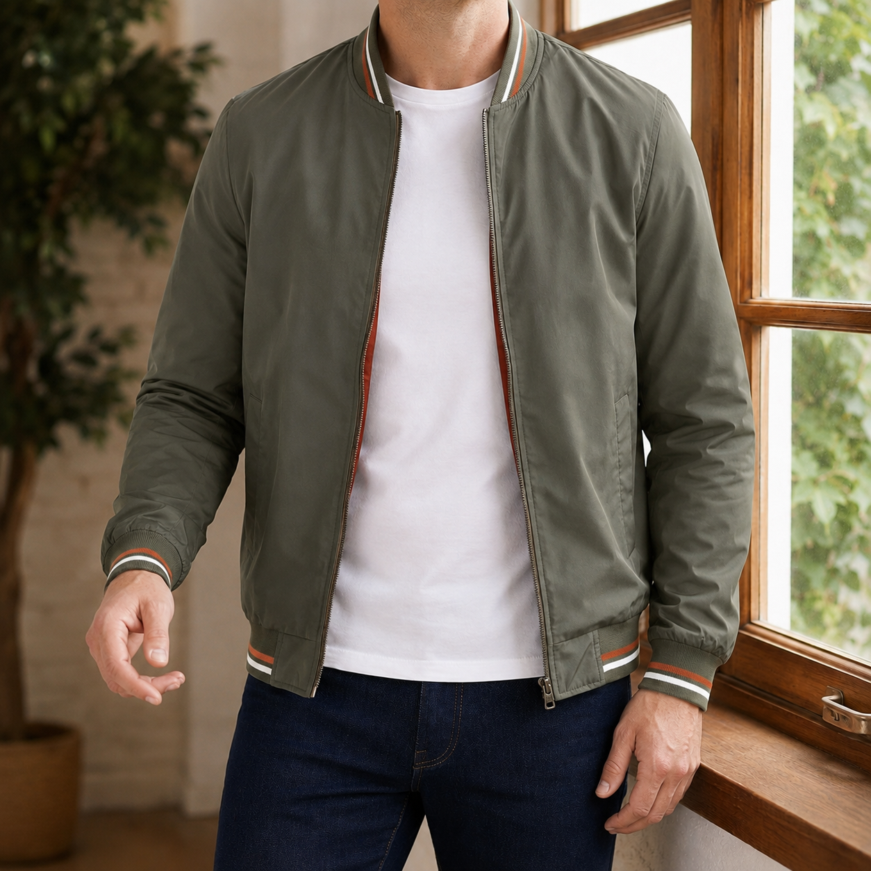 Rufus Lightweight Bomber Jacket 4