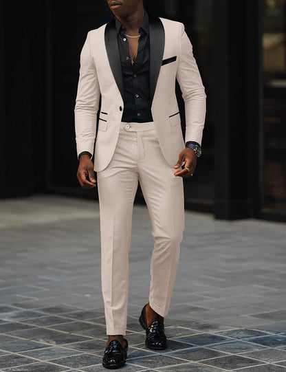SINGLE BUTTON SUIT FOR MEN 9