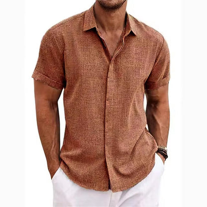 STRUCTURED SHORT SLEEVE SHIRT FOR MEN 9
