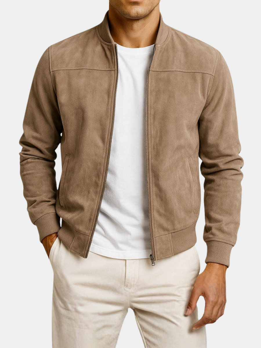 SUEDE JACKET FOR MEN 1