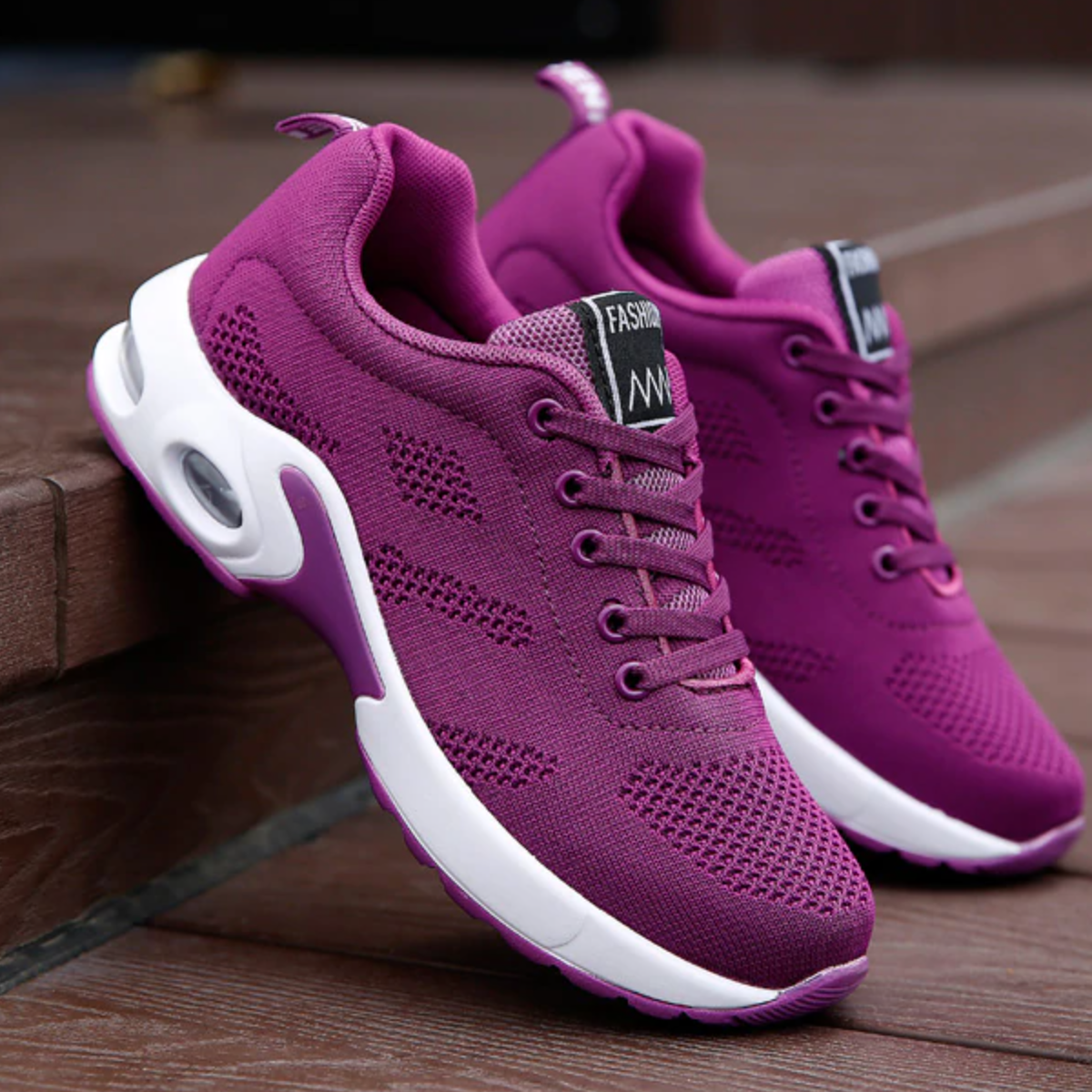 Women's Breathable Mesh Air Cushion Sneakers