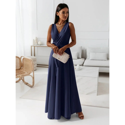 Selma | Women's Flowing Wrap Maxi Dress 5