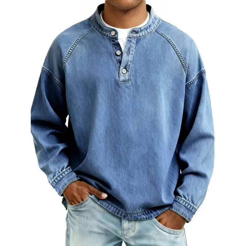 Stanley | Vintage Button Long Sleeve Shirt 0