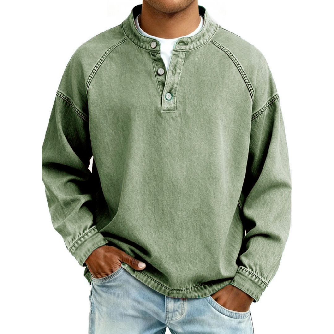 Stanley | Vintage Button Long Sleeve Shirt 8