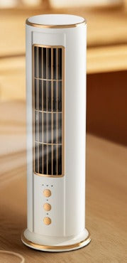 Tabletop air conditioner fan without rotor blades, with remote control 0