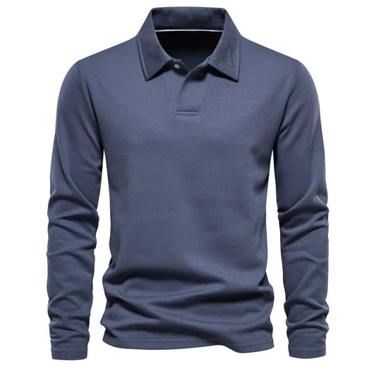 Men's Long Sleeve Polo Shirt