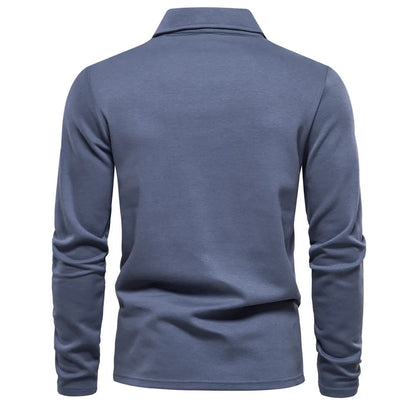 Men's Long Sleeve Polo Shirt