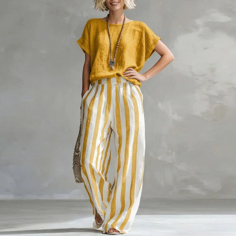 Vanessa Linen Summer Set 0
