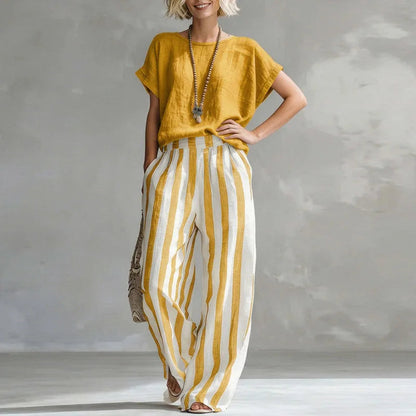 Vanessa Linen Summer Set 0