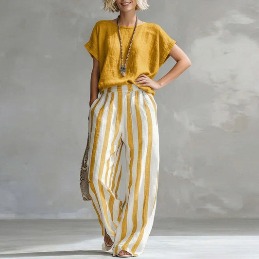 Vanessa Linen Summer Set 0