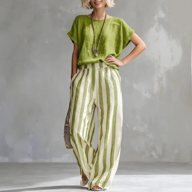Vanessa Linen Summer Set 5
