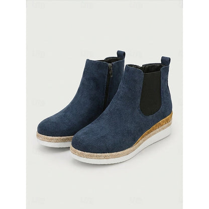 Vera | Cozy Wedge Ankle Boots 11