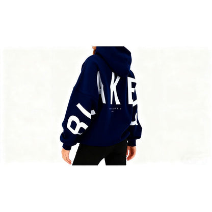 Women's Hoodie – Oversized, Graphic Back Print