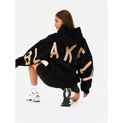 Women's Hoodie – Oversized, Graphic Back Print