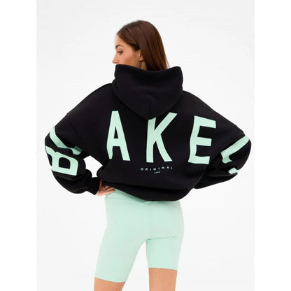 Women's Hoodie – Oversized, Graphic Back Print