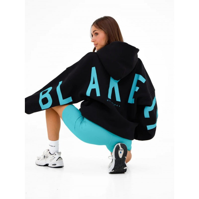 Women's Hoodie – Oversized, Graphic Back Print