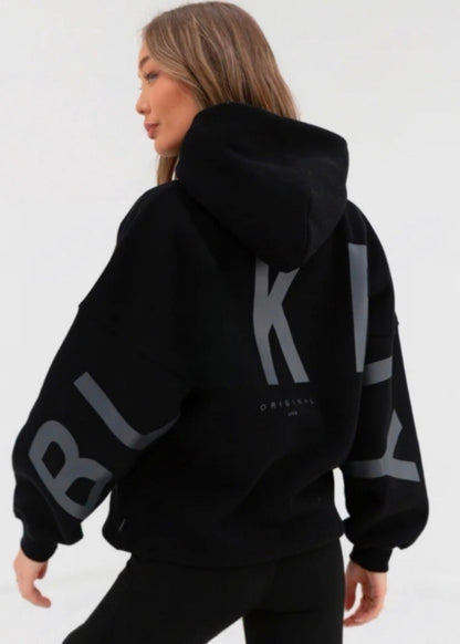 Women's Hoodie – Oversized, Graphic Back Print