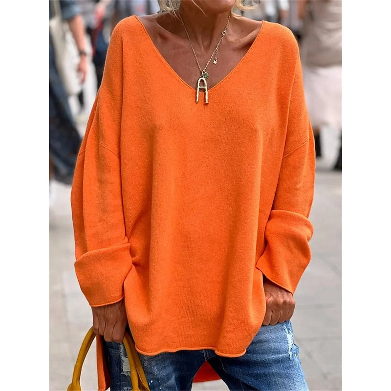 Willow | Relaxed V-Neck Pullover 0