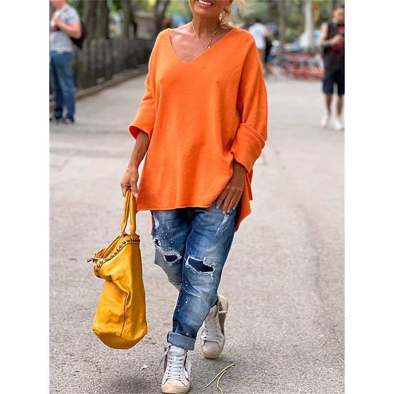 Willow | Relaxed V-Neck Pullover 3