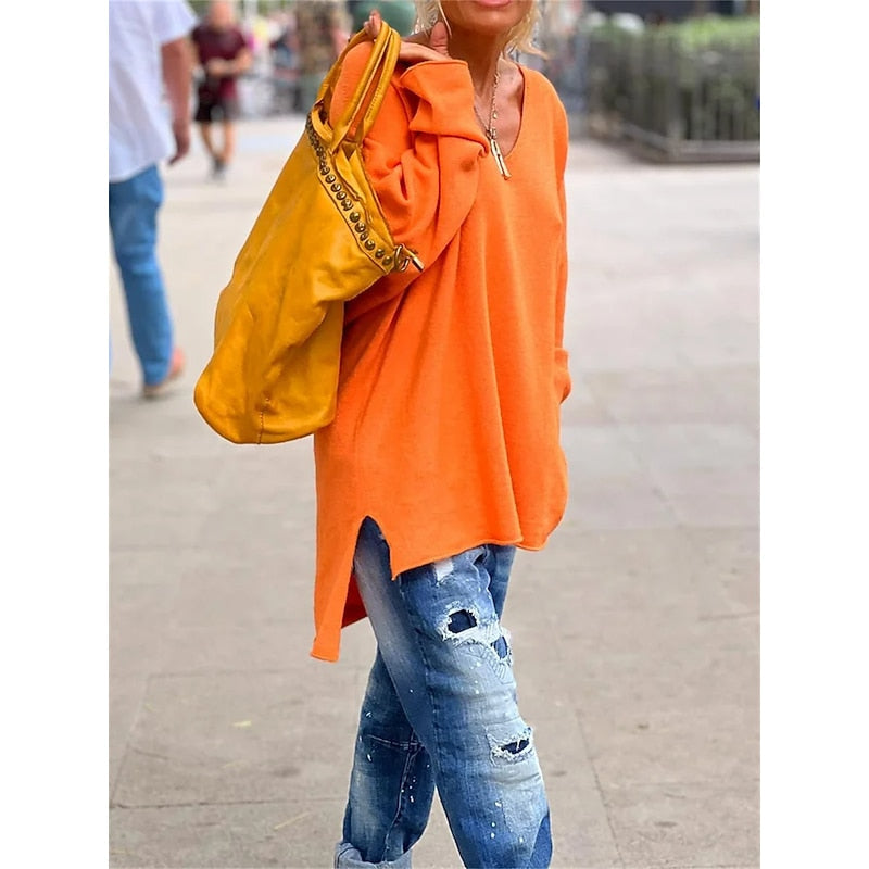 Willow | Relaxed V-Neck Pullover 4