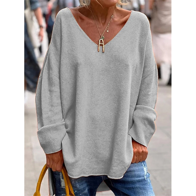Willow | Relaxed V-Neck Pullover 5
