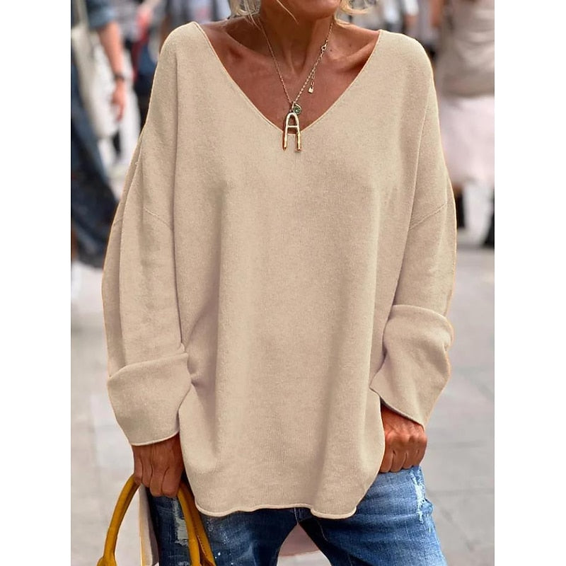 Willow | Relaxed V-Neck Pullover 8