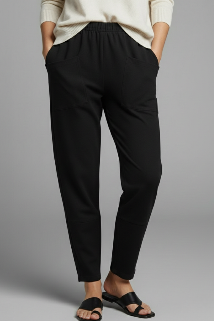 Women’s Trousers with Elastic Waist and Side Pockets 3