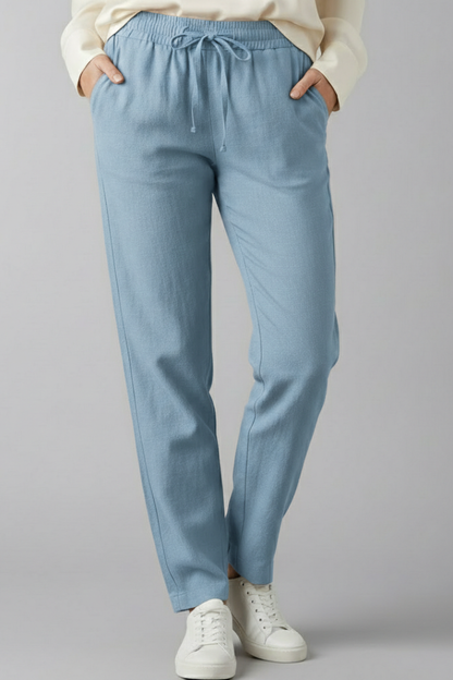 Women’s Trousers with Elastic Waist and Side Pockets 8