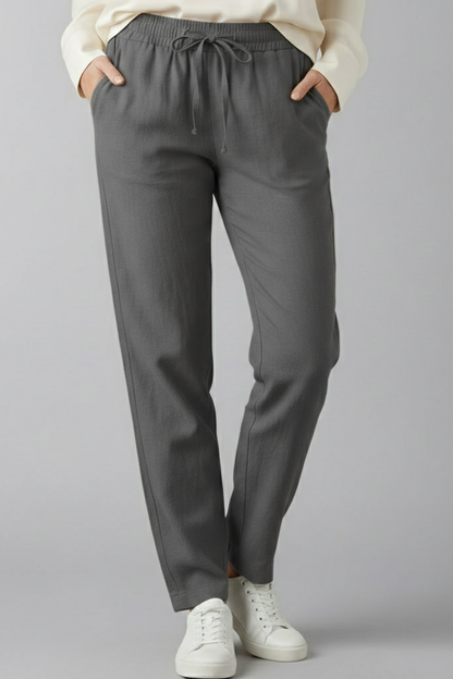 Women’s Trousers with Elastic Waist and Side Pockets 9