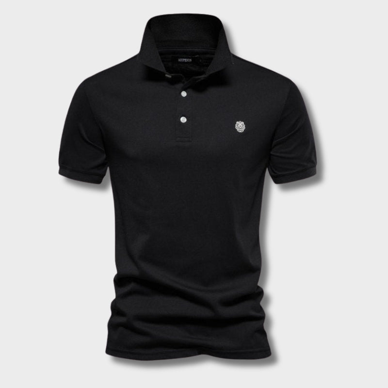 Men's Slim Fit Short Sleeve Polo Shirt