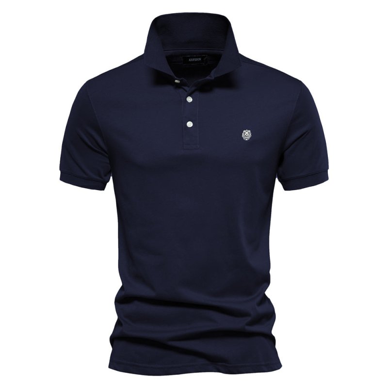 Men's Slim Fit Short Sleeve Polo Shirt