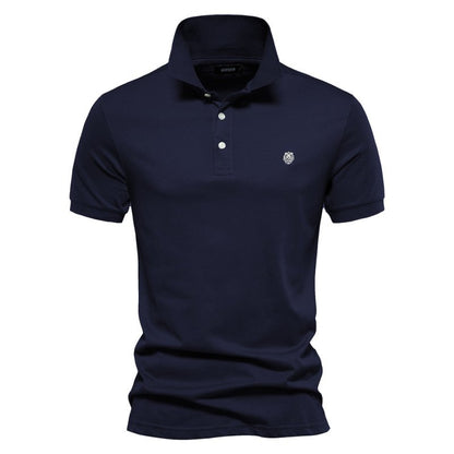 Men's Slim Fit Short Sleeve Polo Shirt