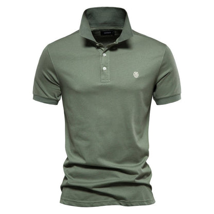 Men's Slim Fit Short Sleeve Polo Shirt