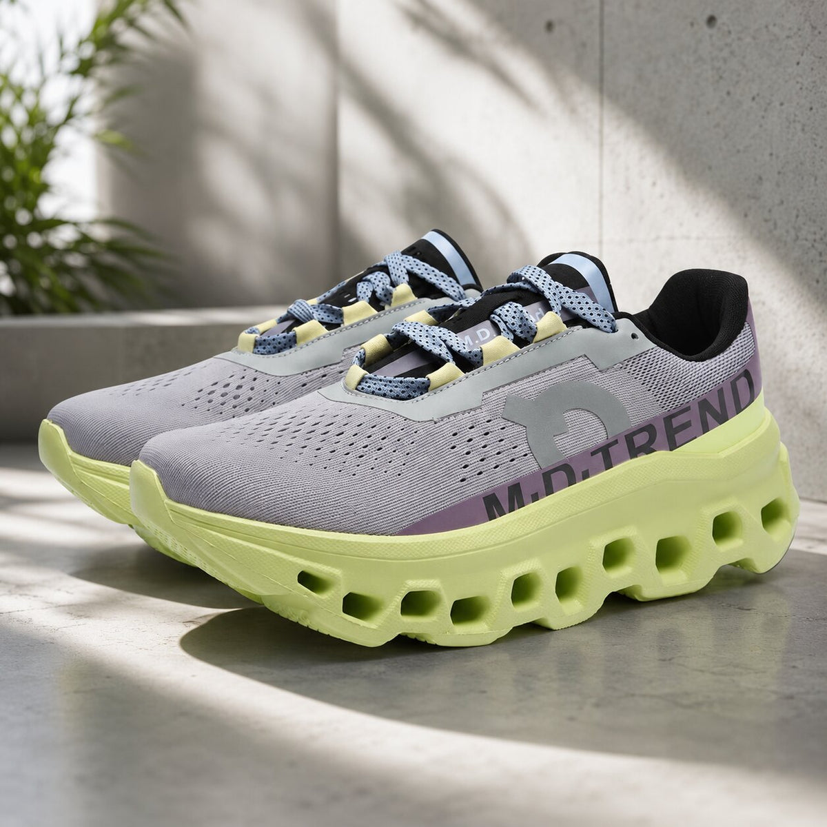 Men's Sneakers – Breathable Mesh, Cushioned
