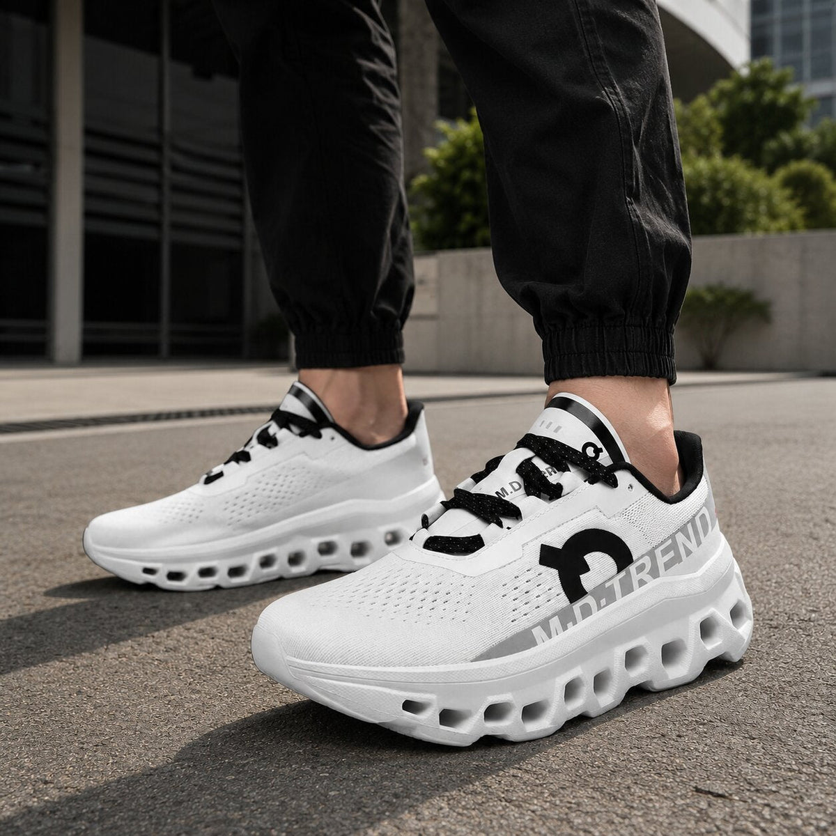 Men's Sneakers – Breathable Mesh, Cushioned