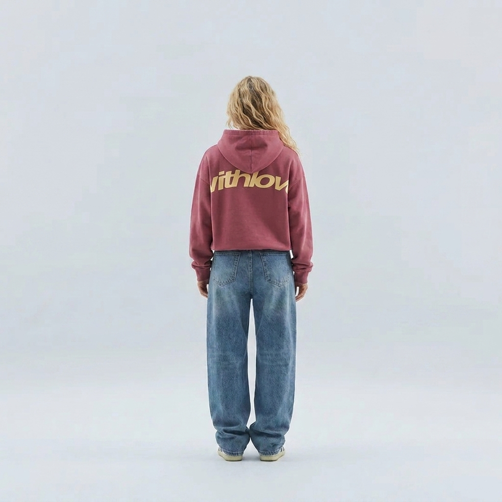 Women's Hoodie – Oversized Statement Back Print