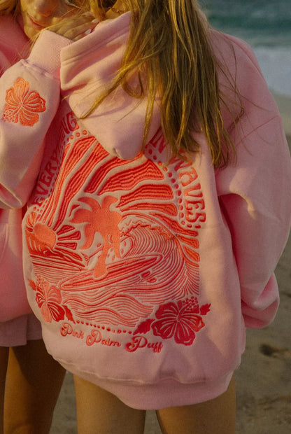 Women's Hoodie – Back Graphic, Relaxed Fit