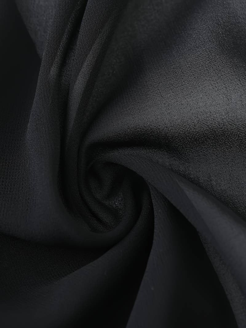 Women's Sheer Chiffon Tie Front Cropped Cardigan