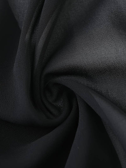 Women's Sheer Chiffon Tie Front Cropped Cardigan