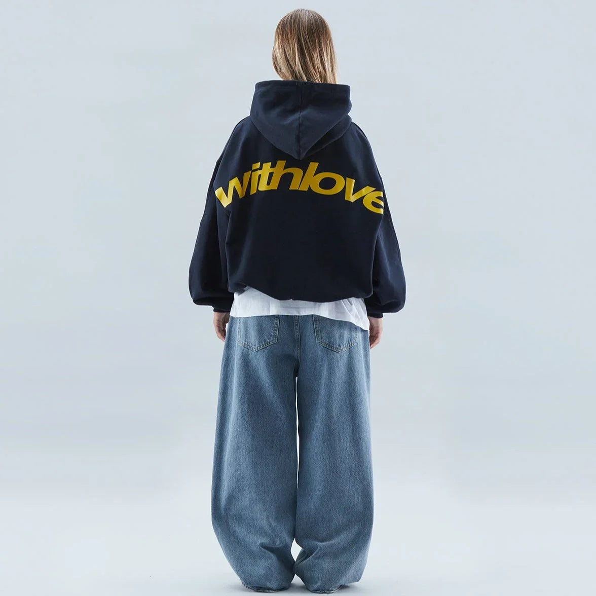 Women's Hoodie – Graphic Print, Cotton Blend
